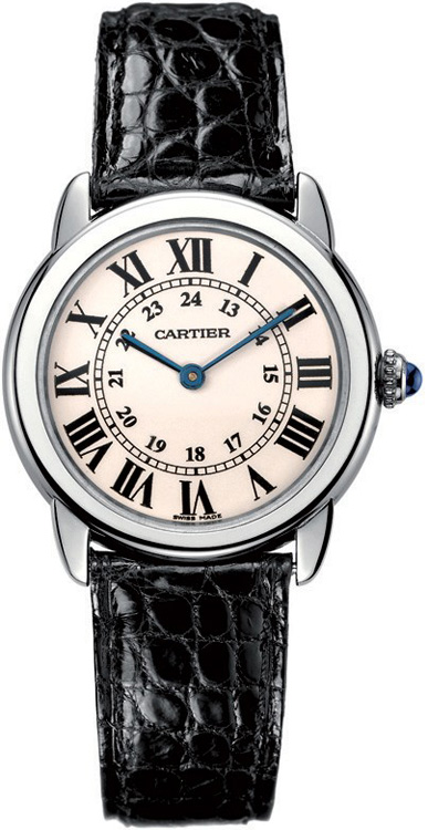 卡地亚cartier-RONDE SOLO DE CARTIER系列 W6700155 女士石英表