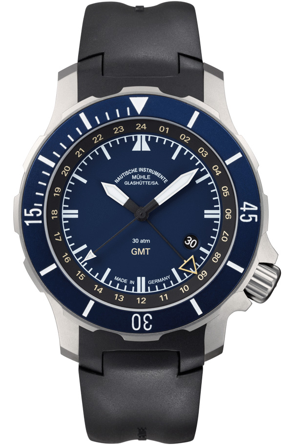 格拉苏蒂·莫勒Muehle·Glashuette-Nautical Wristwatches系列 M1-28-62-KB 机械男表