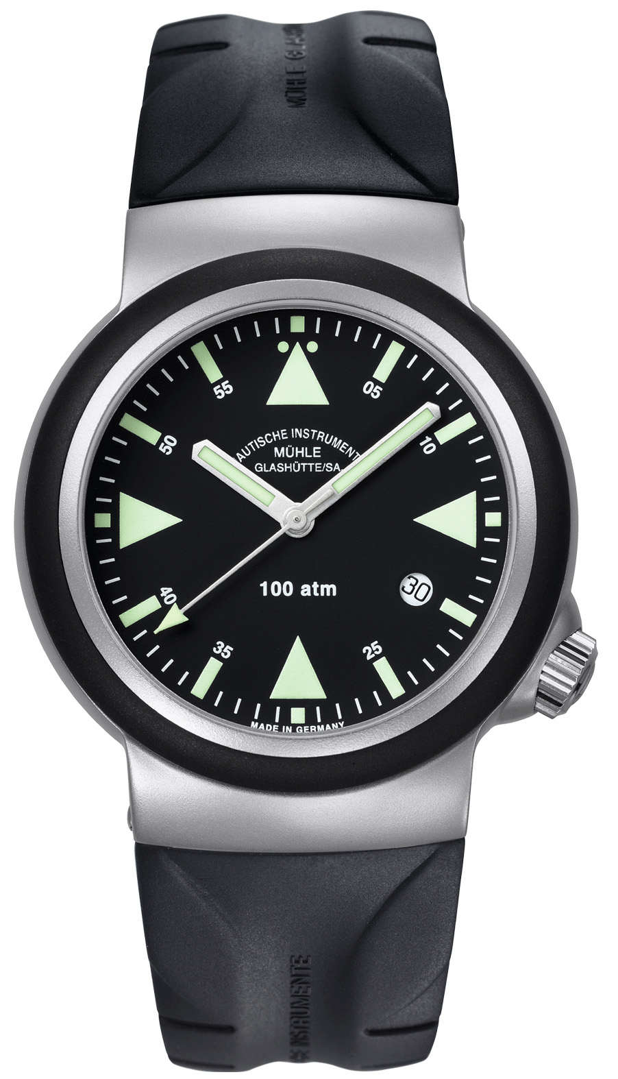 格拉苏蒂·莫勒Nautical Wristwatches系列 M1-41-03-KB 机械男表