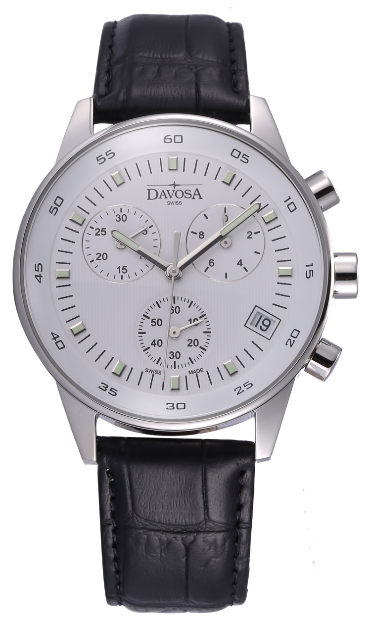 瑞士迪沃斯（DAVOSA）-VIREO CHRONOGRAPH系列 16246425 男士石英表