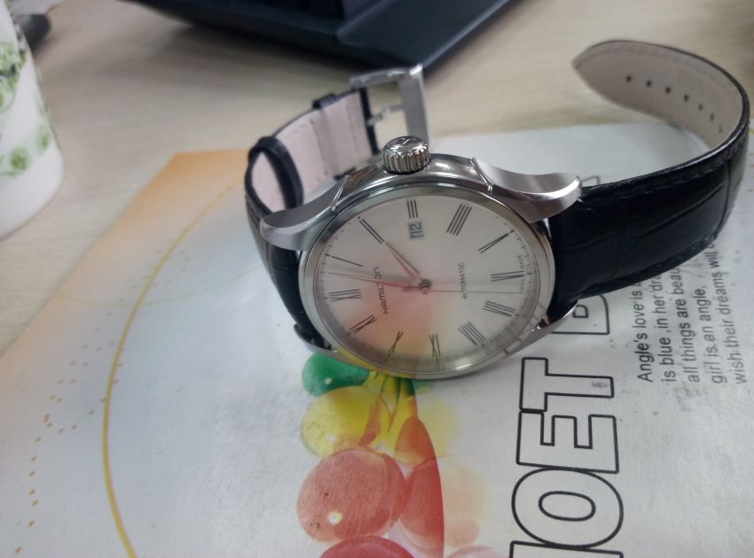 汉米尔顿H39515754手表【表友晒单作业】表带有点硬...