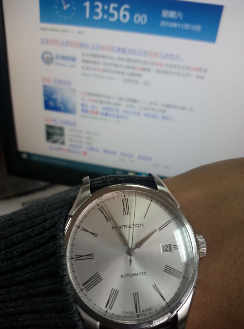 汉米尔顿H39515754手表【表友晒单作业】表带有点硬...