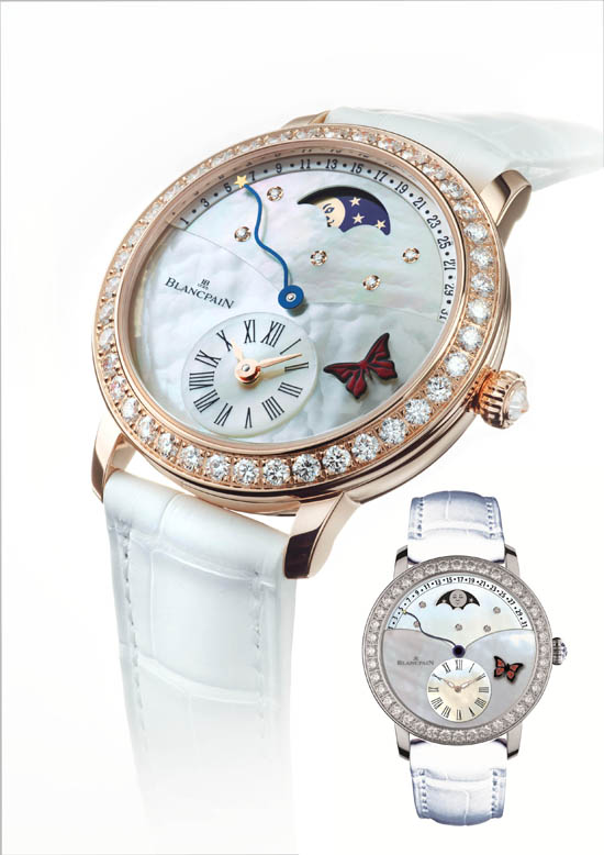 2012巴塞尔新品：宝珀 Blancpain 月相女士腕表-宝珀新款手表