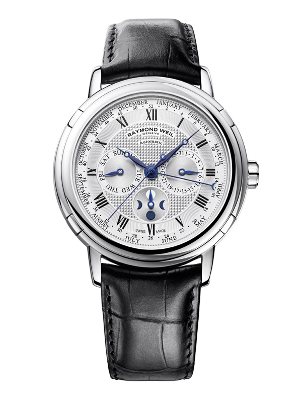 Raymond Weil(蕾蒙威)推出全新经典大师Semainier月相腕表