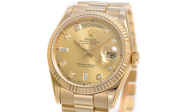 劳力士ROLEX-星期日历型系列黄金表218238-83218