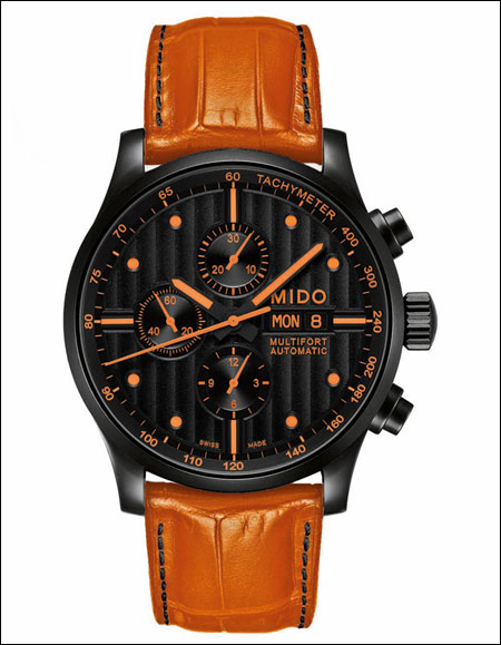2012万圣节：美度(Mido)橙色腕表与你一起狂欢