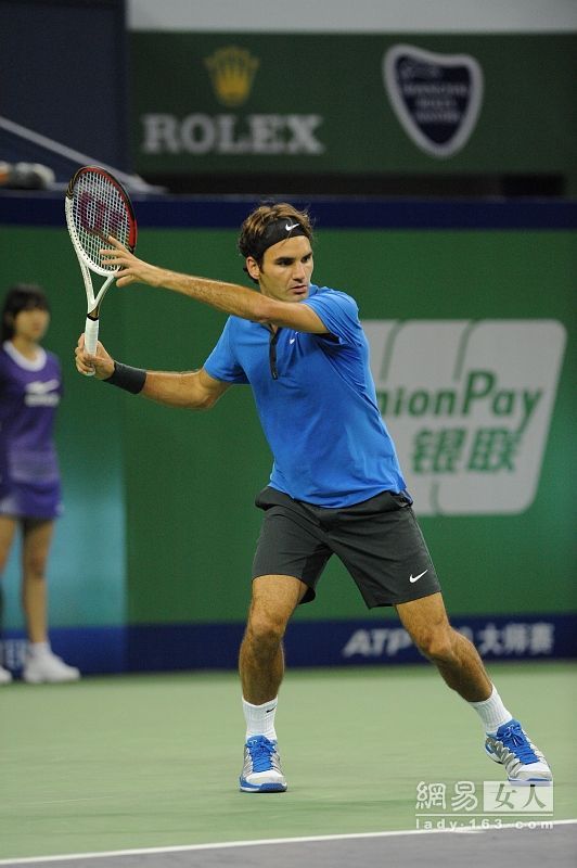 费德勒2012上海劳力士大师赛