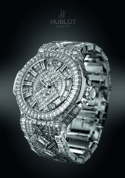 2012年度腕表盘点之昂贵钻石腕表