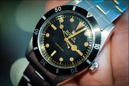 1954 Rolex 6205 Submariner 回味经典腕表