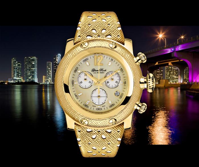 大都会的魅力 Glam Rock迈阿密系列全新腕表