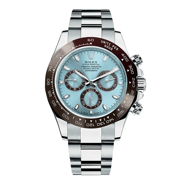 2013巴塞尔世界钟表珠宝展 劳力士新款蚝式恒动宇宙计型迪通拿铂金版腕表