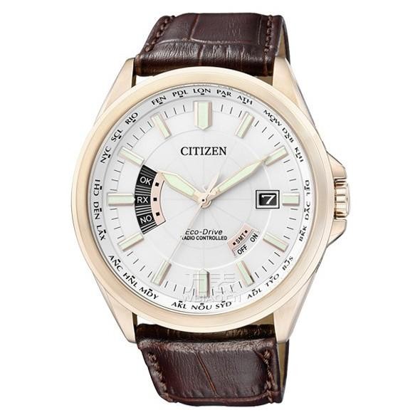 西铁城citizen-光动能电波系列 CB0018-01A 男士光动能表。