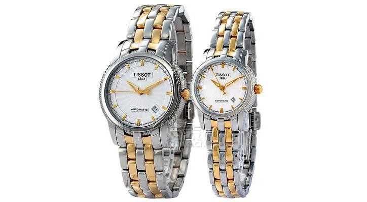 天梭TISSOT-宝环系列 T97.2.483.31、T97.2.183.31 情侣机械表