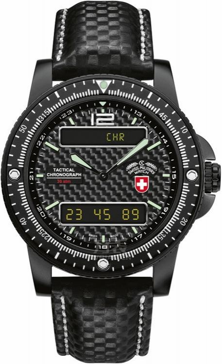 军事元素手表之陆军表款：瑞士军表2221男士石英表