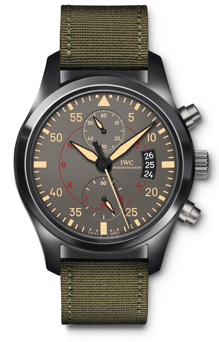 军事元素手表之空军表款：万国 IW388002 男士机械表