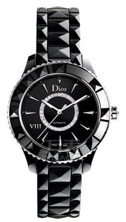 迪奥Dior VIII系列腕表 玩转黑色野性时尚