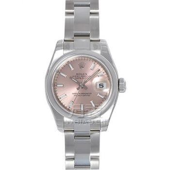 劳力士ROLEX-女装日志型 179160-72130粉 机械女表