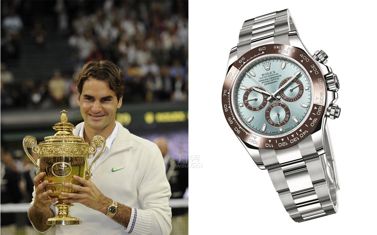 网球巨星都戴什么表?盘点2014年温布尔登网球场上的腕表
