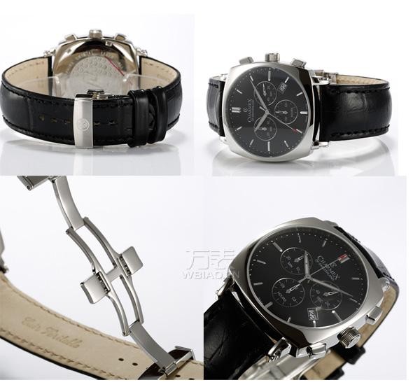 男士方形皮带手表推荐 手腕上别具一格几何触感