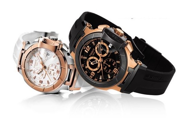 天梭三眼手表——竞速系列女款