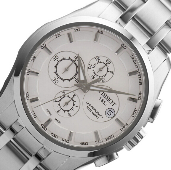 天梭三眼手表—库图系列