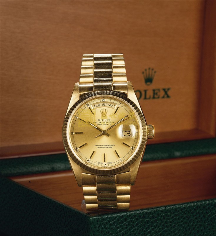 瑞士劳力士18k金表，劳力士手表的不朽经典让时光驻足