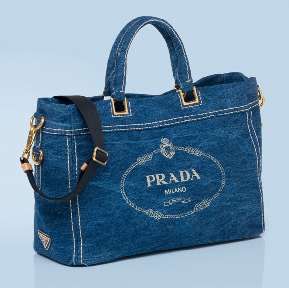 prada牛仔布的包包有哪些款式?走进prada牛仔布的世界