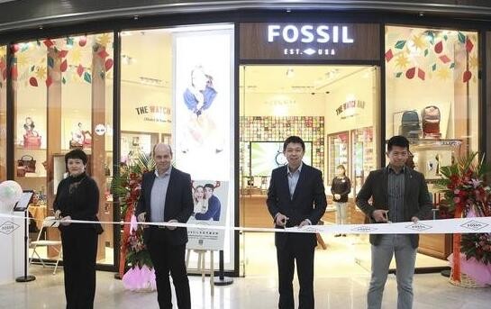 时尚品牌Fossil在北京举行了一场规模盛大的新店开业活动