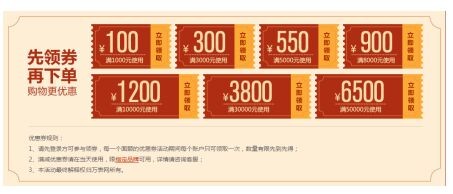 万表网双十二名表嗨购季，最高6500元代金券免费领!