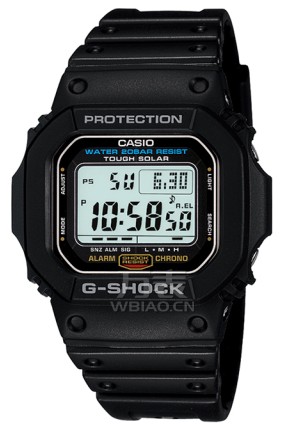 卡西欧CasioG-5600E-1PR手表详细参数规格查询