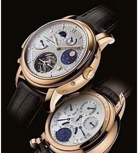 欣赏世界上身价最高最贵的手表之一：百达翡丽1415世界时腕表
