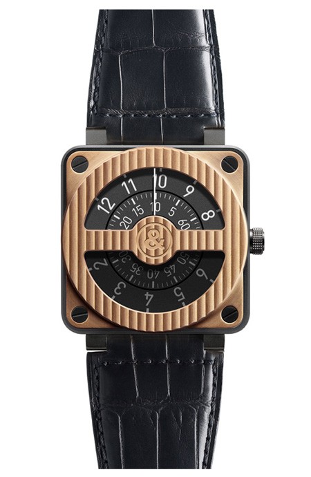 柏莱士BR 01-92 Compass 柏莱士限量版新品黄金罗盘手表