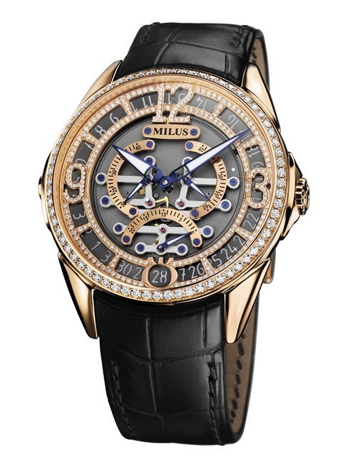 瑞士Milus美利时腕表,推荐三款Milus美利时珠宝腕表