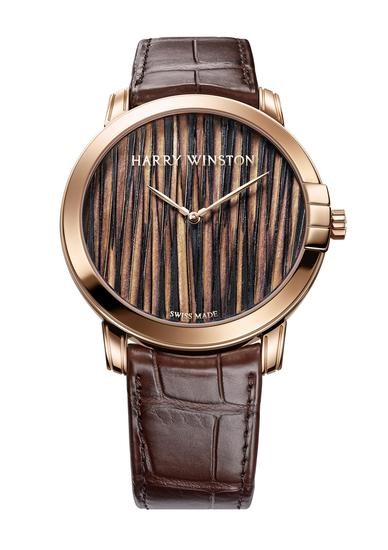 Harry Winston 静夜Midnight系列Feathers腕表