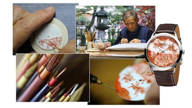 爱马仕手表：全手工制作的陶瓷表盘