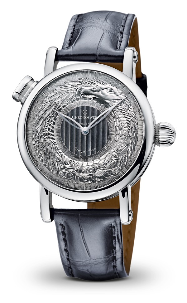 Chronoswiss瑞宝表以神兽造型装饰腕表，记录时间轨迹