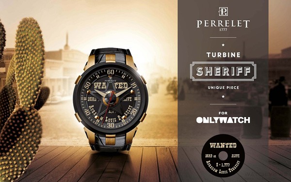 伯特莱腕表：Perrelet 推出2015「Only Watch」腕表