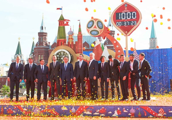 宇舶表为2018俄罗斯世界杯打造官方千日倒计时钟
