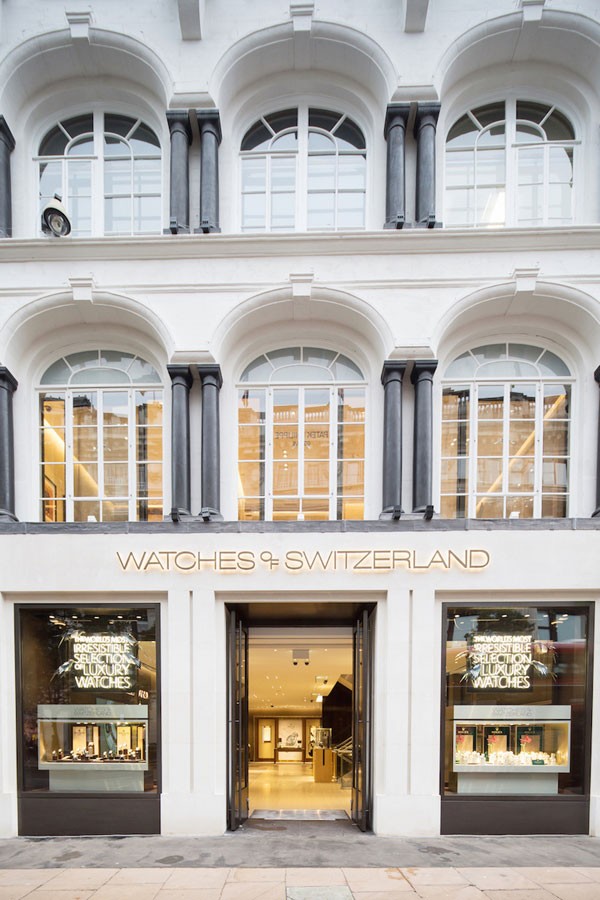 瑞士表行全新牛津街精品店正式揭幕 完美展现世界顶级腕表品牌的风范