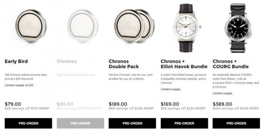 Chronos:将传统手表变身智能手表