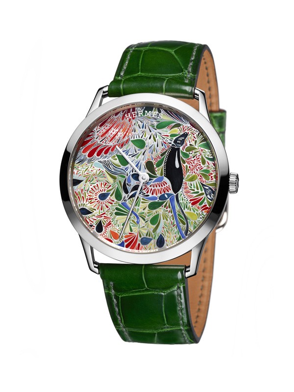 爱马仕精心打造微绘工艺腕表 将在巴塞尔钟表展上大放色彩