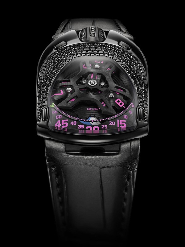 Urwerk 全新UR-106 Black Pink Lotus腕表