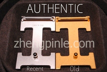 正品Hermes腰带带扣背面