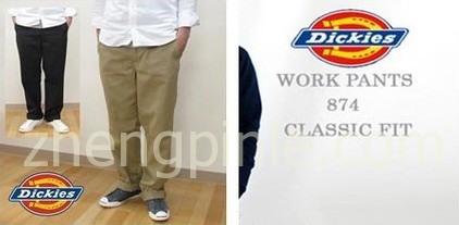 迪凯思Dickies原创经典874宽松舒适的hippop风格，受到了各路潮人和明星的喜爱。