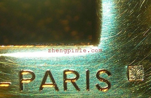 正品爱马仕hermes的金属扣图样二