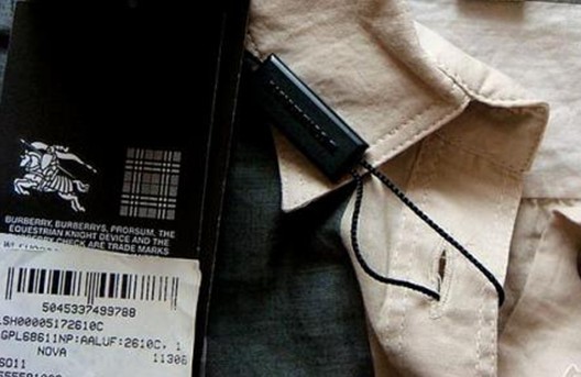 BURBEEY纸质吊牌的热敏标方法